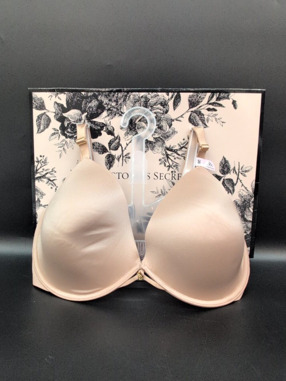 Victoria's Secret Very Sexy Lightly Lined Plunge Demi Bra 36G Praline NWT